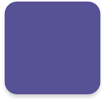 Purple Round-Edged Square Accent Image