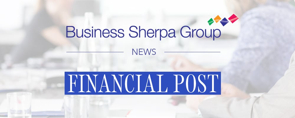 Blog Cover Image for Business Sherpa Group News : Financial Post