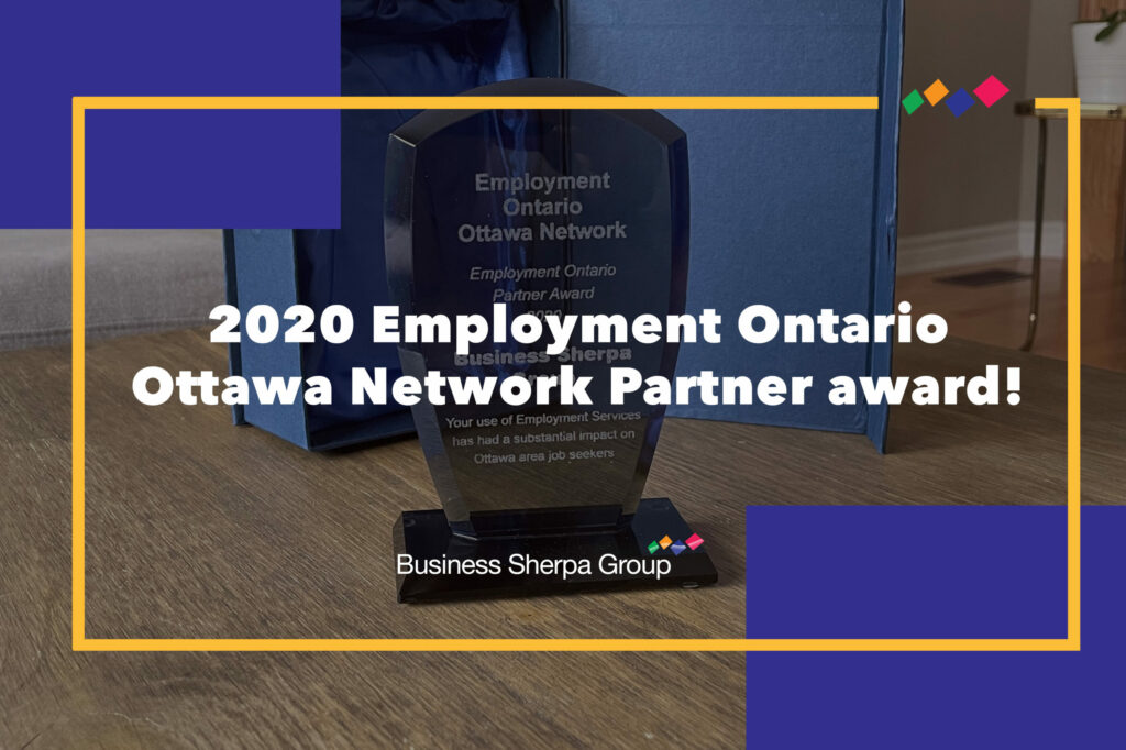 Blog Cover Image for 2020 Employment Ontario Ottawa Network Award!